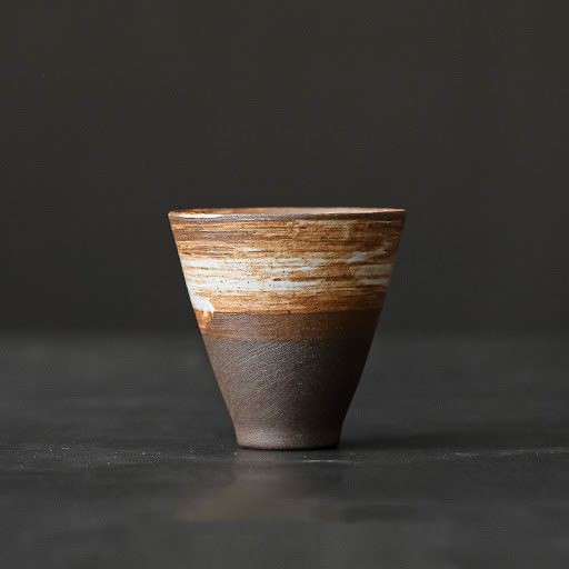 Title 3, Vintage Ceramic Tea Cup With Dish, Creative Pai...