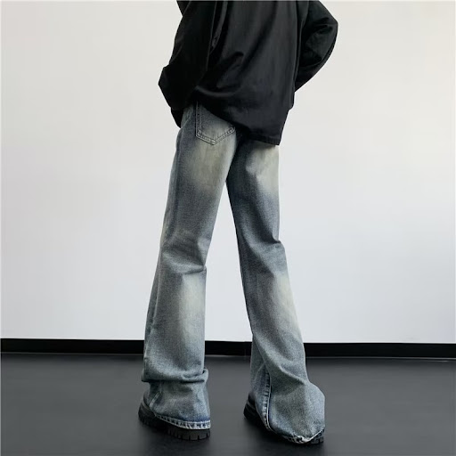 Title 5, Mens Fashionable All-match Retro Washed Skinny...
