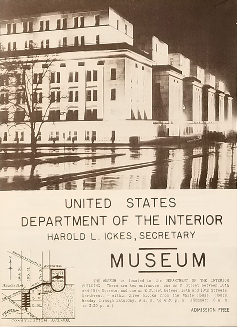 U S Department Of The Interior Museum Brochure U S