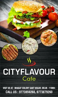 City Flavour menu 1