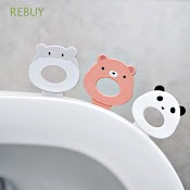 Phụ Kiện Tay Cầm Nâng Bệ Ngồi Bồn Cầu Hình Hoạt Hình Nhiều Màu Sắc Tiện Dụng Cho Phòng Tắm