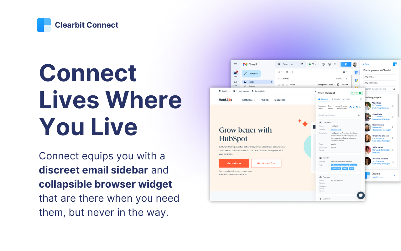 Clearbit Connect: Free, Verified B2B Emails Preview image 6