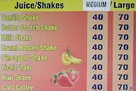 Muskan Juice Corner menu 2