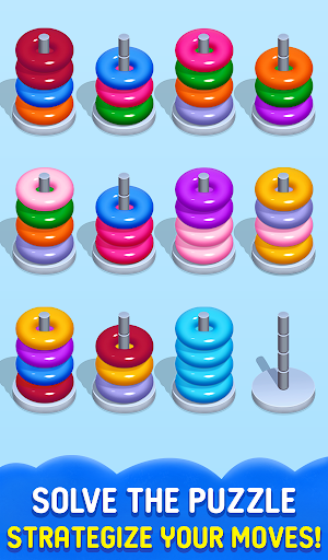 Screenshot Hoop Sort - Color Hoop Stack