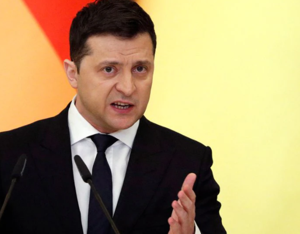 Ukrainian President Volodymyr Zelenskiy.