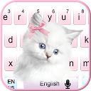 Descargar Cute Pink Kitty cat Keyboard Instalar Más reciente APK descargador