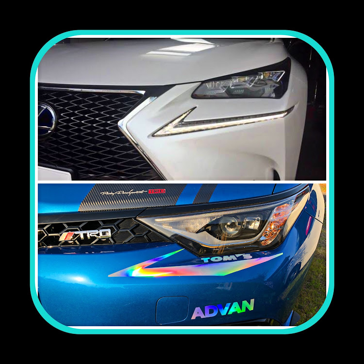 オーリスのステッカー自作・マークXGRMN・rav4に関するカスタム事例の投稿画像2枚目