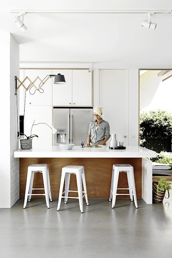 This kitchen is a dream come true for keen cook Andrea.