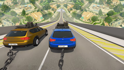 Screenshot Chained Cars Stunt Racing Game