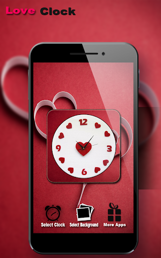 Love Clock Live Wallpaper