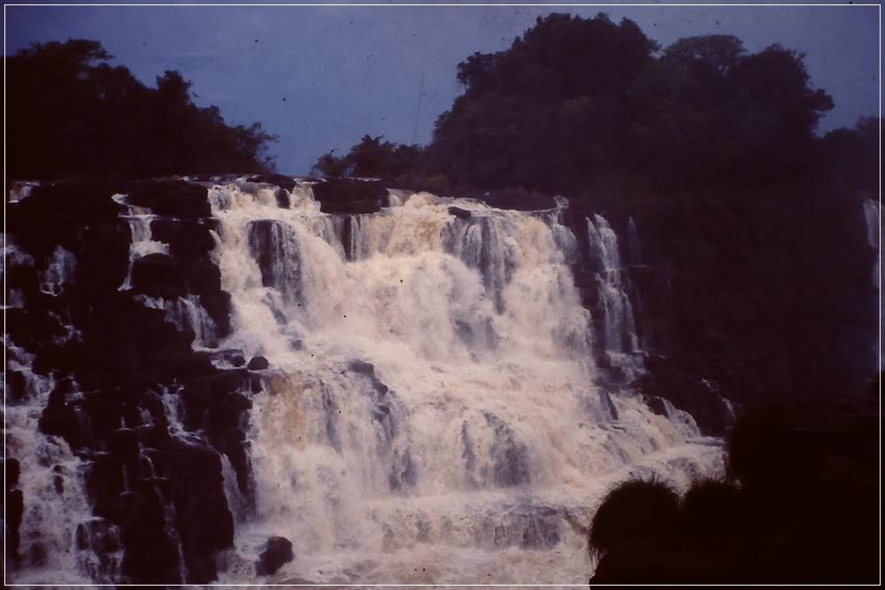 As cataratas inundadas do Guairá