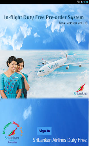 SriLankan Airlines Preorder