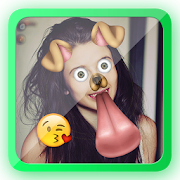 Best Snap Photo Animal Sticker  Icon