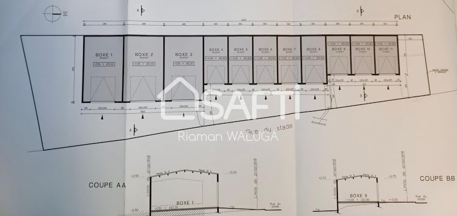 Vente terrain  542 m² à Cublize (69550), 34 000 €