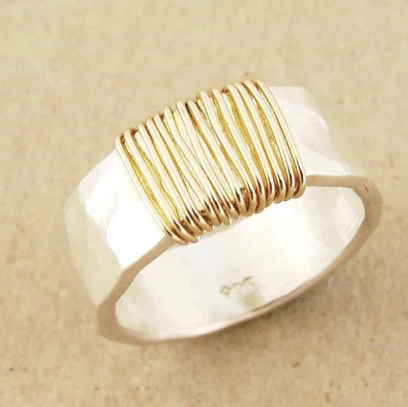 Geometrische Simple Armband Breiter Ring Minimalistisches Design Damen Schmuck Modisch Alltagstauglich Geschenk