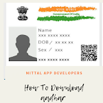 Cover Image of Download aadhar card download 1.6 APK