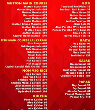 Capital Food menu 3