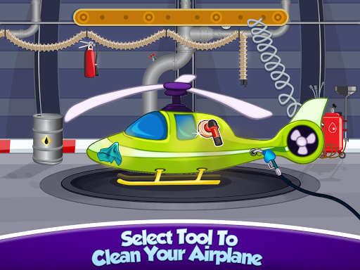 Code Triche Des gamins Avion Lavage Garage APK MOD 5