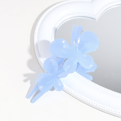 Title 3, Feel Butterfly Clip Matte Texture Hair Barrette...