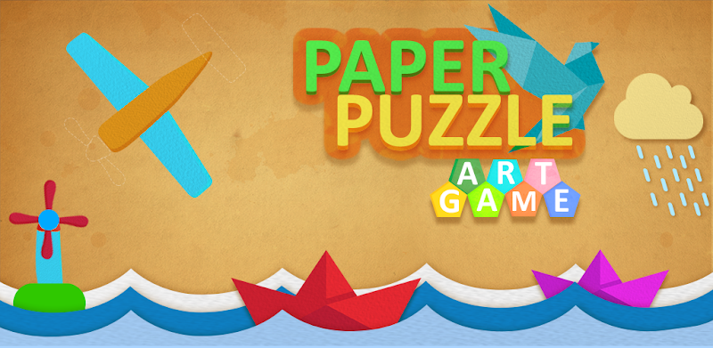 Puzzle Fuzzle Game - Chigiri : Paper Puzzle