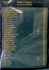 Krishna Restaurant menu 2