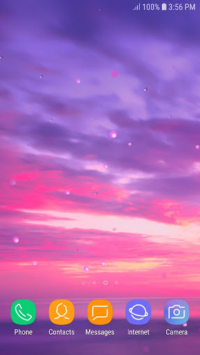 Pink Sky Live Wallpaper