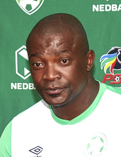 Chippa United coach Lehlohonolo Seema.