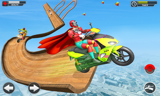 Screenshot Superhero Bike Scooter Stunts