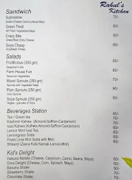 Rahul's Kitchen menu 3