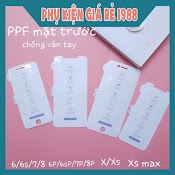 [Đã Có Ip 14 ] Miếng Dán Ppf Ag (Mặt Trước + Mặt Sau) Chống Vân Tay Dành Cho Iphone 6 - >14 Pro Max