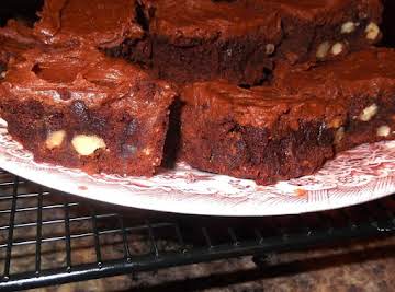 Moist and Rich Fudgy Cocoa Brownies