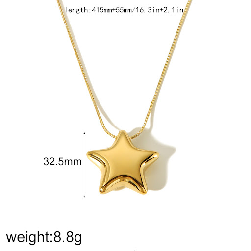 Title 3, New 18K Gold Plated XINGX Earrings and Necklace...