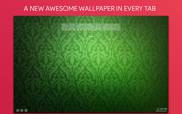 Emerald Green Wallpaper HD Custom New Tab