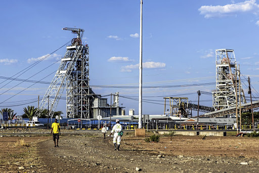 Lonmin's multi-shaft Marikana platinum mine, near Rustenburg in North West province,