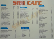 SRH Cafe menu 8