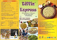 Tiffin Express menu 2