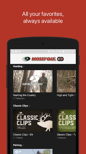 Mossy Oak Go: Free Outdoor TV