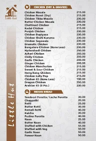 Little Hut Restaurant menu 3