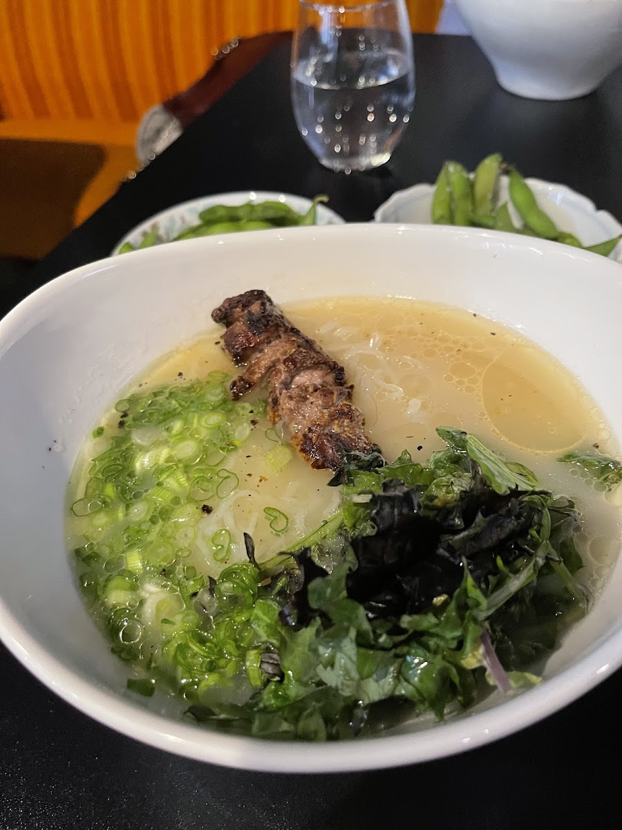 Gluten-Free at Bokujo Ramen