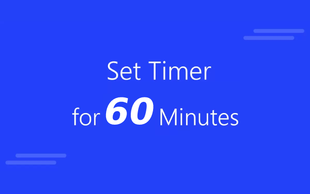 60 Minutes Timer - Countdown Preview image 1