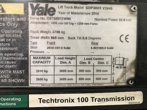 YALE GDP30VX