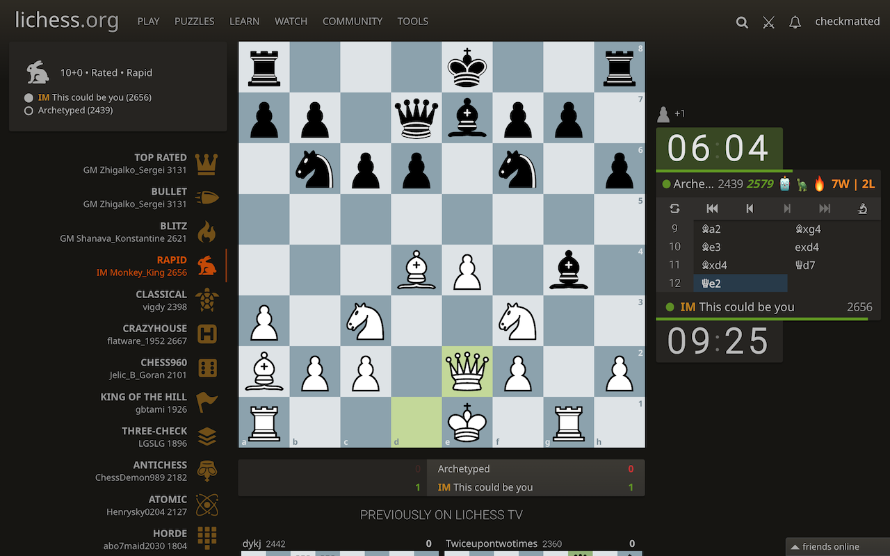 Archetyped: Know Your Lichess Opponents Preview image 0