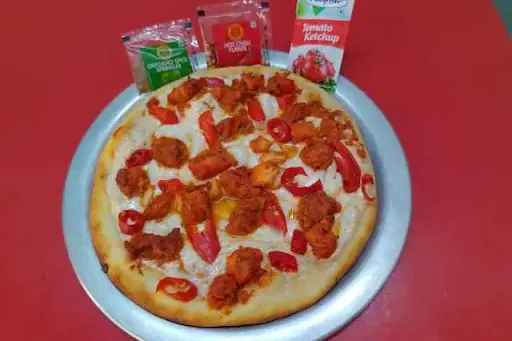 Cheese Blend Red Pepper Spicy Chicken Pizza [7 Inches]