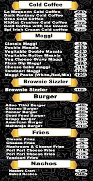 La Mcqueen Cafe menu 2