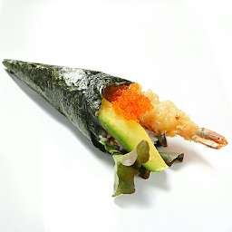 Prawn and Avocado Maki