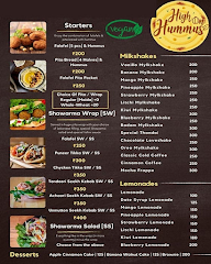 High On Hummus menu 1