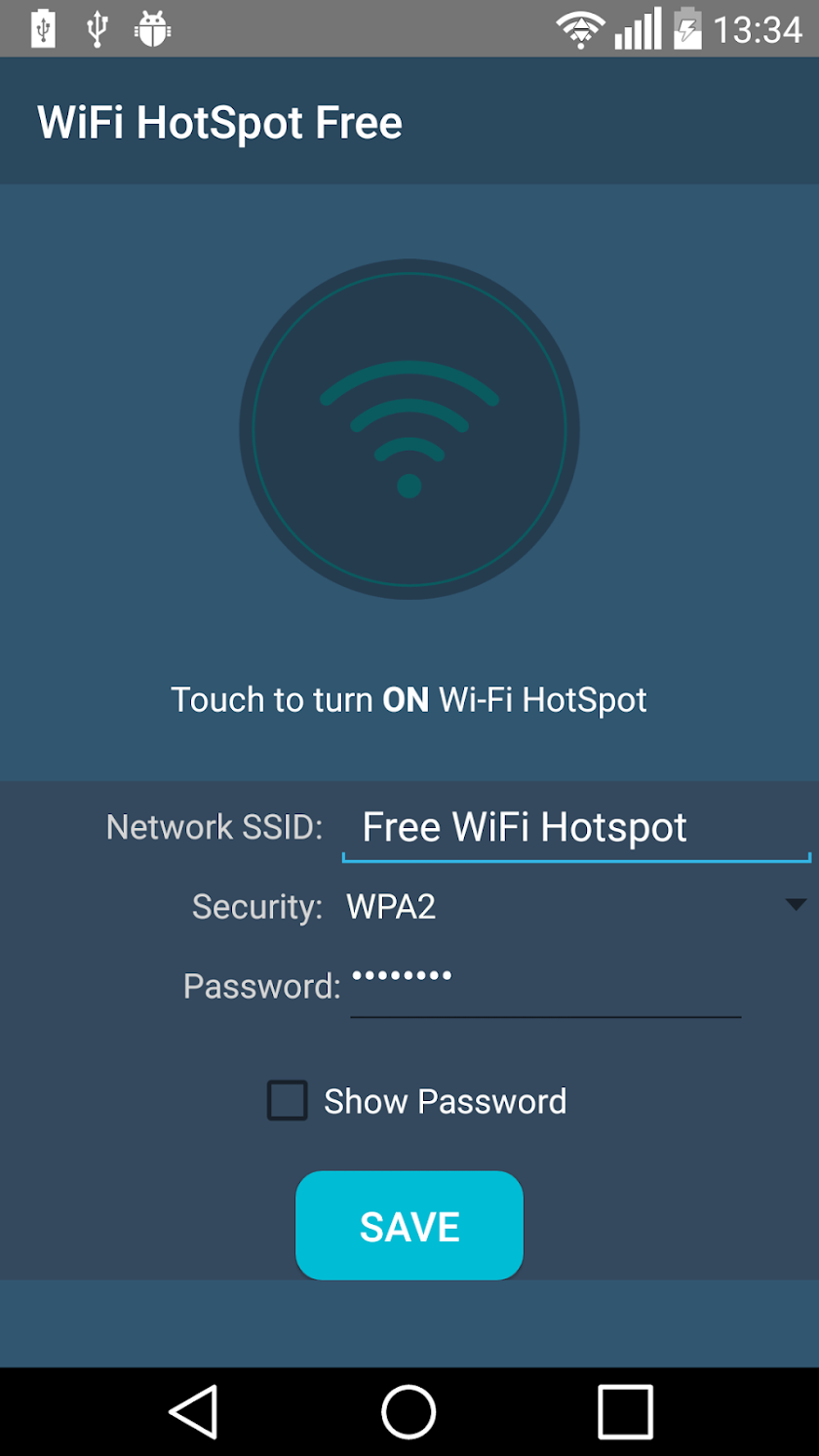 Wifi HotSpot Free Screen 2
