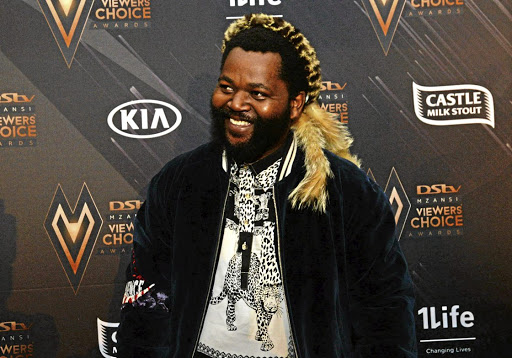 Sjava during the DStv Mzansi Viewer's Choice Awards which took place in Sandton, Johannesburg, in 2018. The awards cut ties with the Umama singer this year.