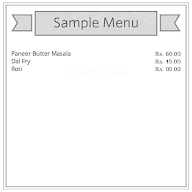 Sharadha Caterers menu 1