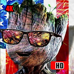 Cover Image of डाउनलोड *Wallpapers Baby Groot HD 4K 7.0.0 APK